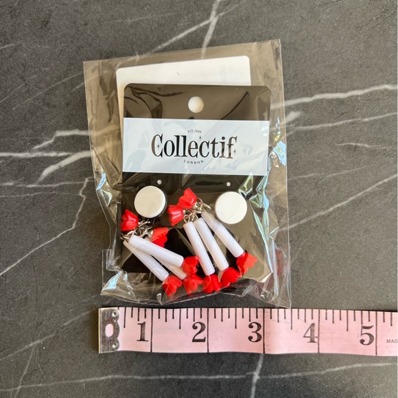 Collectif Accessories Arriba 50s Earrings - Picture 3 of 3